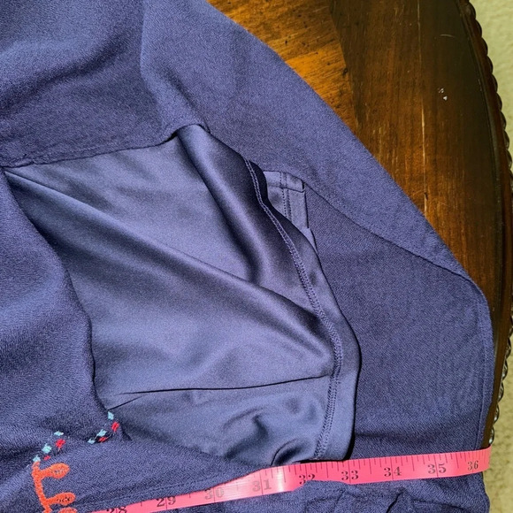 Tribal Floral Embroidered Shift Dress Women’s Aztec Boho Southwestern- Size M - Picture 11 of 12